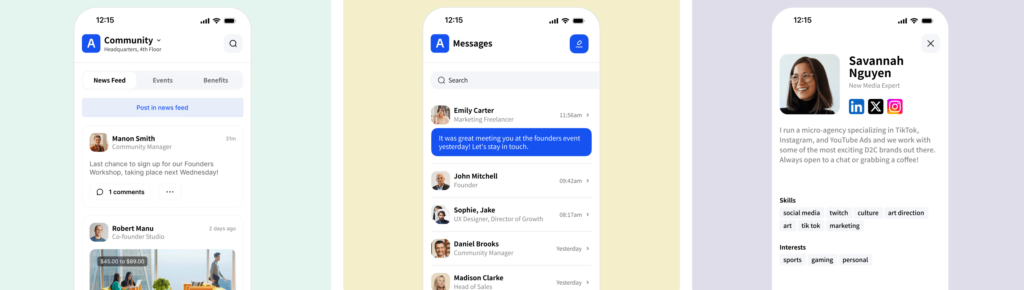 Archie mobile app features.