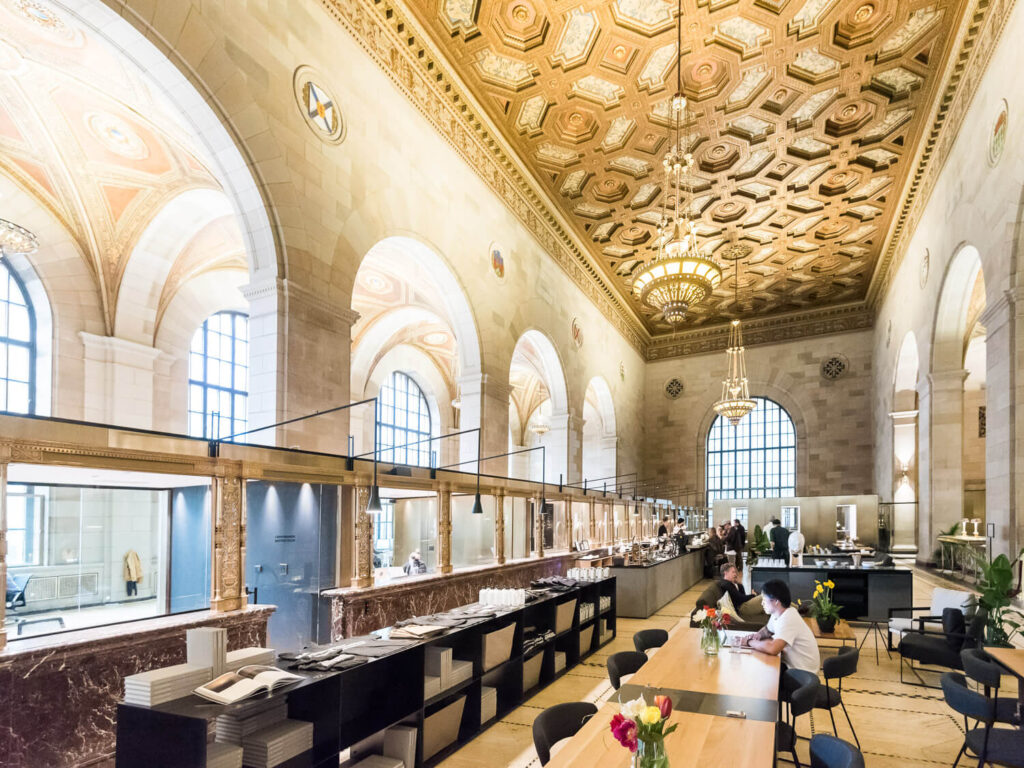 Crew Collective - Coworking space design example.