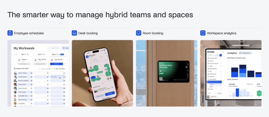 Archie's all-in-one hybrid office solutions.
