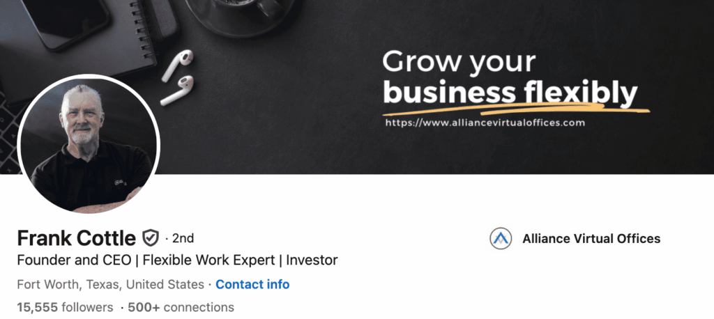 Frank Cottle - coworking influencers.