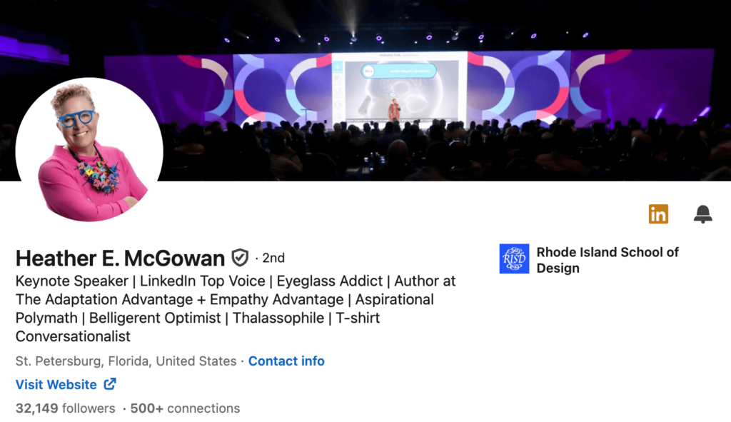 Heather E. McGowan - hybrid work influencers list.