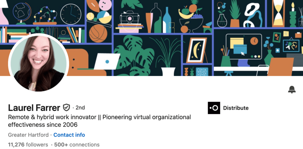 Laurel Farrer - hybrid work influencers list.