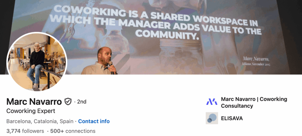 Marc Navarro - coworking influencers.