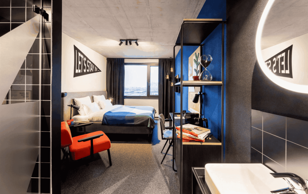 The Social Hub - coworking and coliving space example.