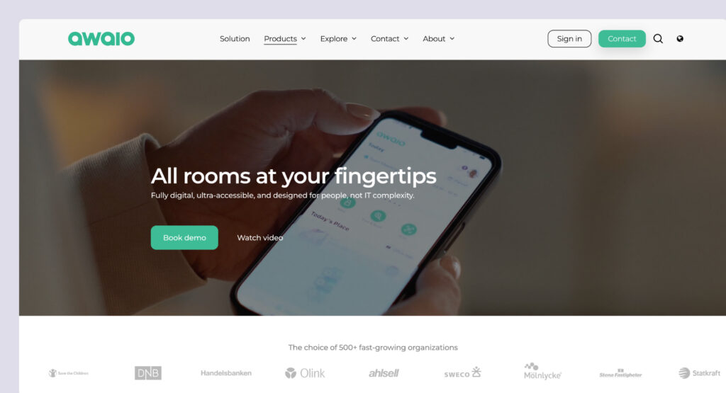 Awaio software website.