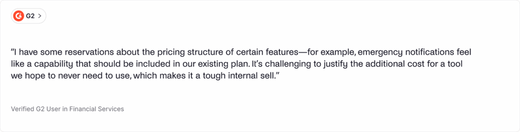 Envoy pricing - user review.