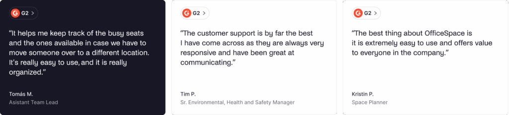 OfficeSpace - Positive G2 Reviews.