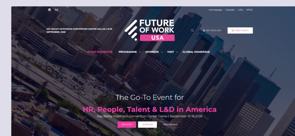 Future of Work USA - coworking conferences.