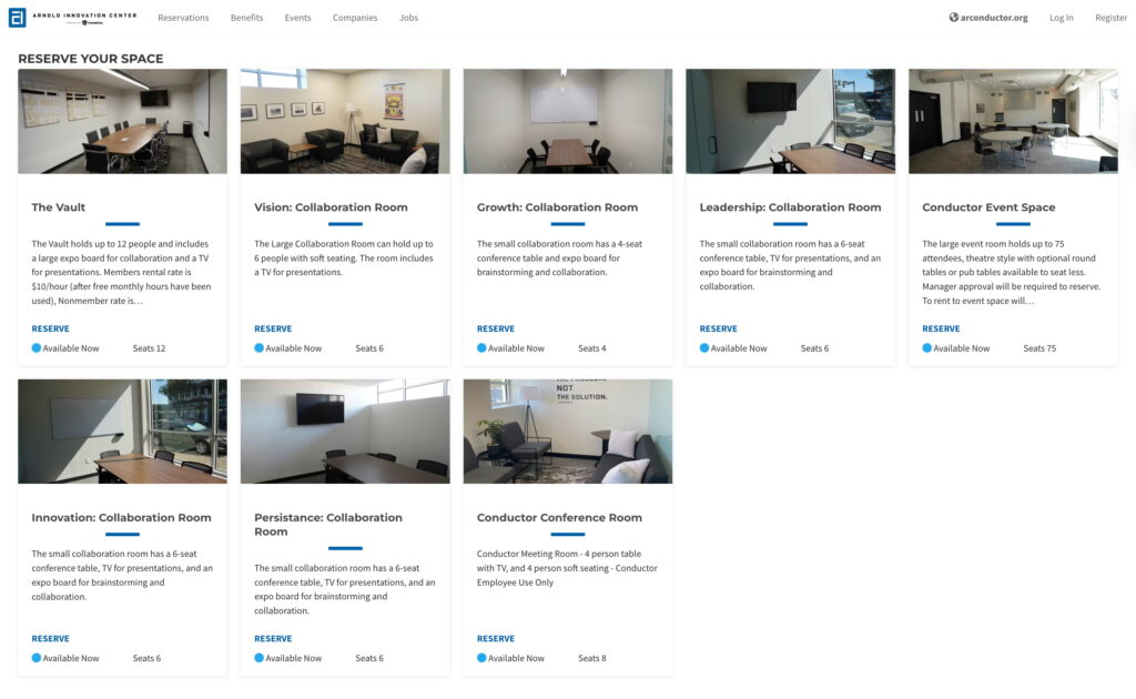 Proximity - client portal example.